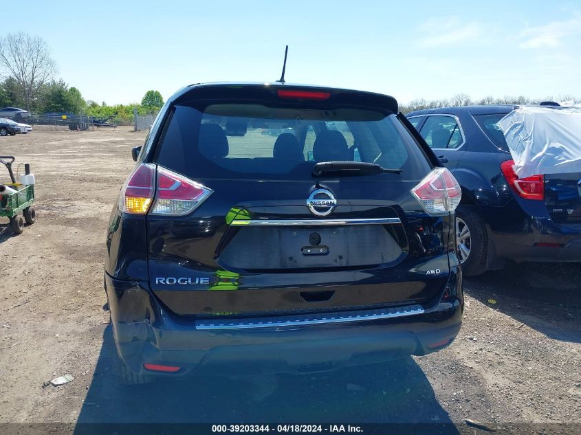 2016 Nissan Rogue S VIN: 5N1AT2MV2GC925140 Lot: 39203344