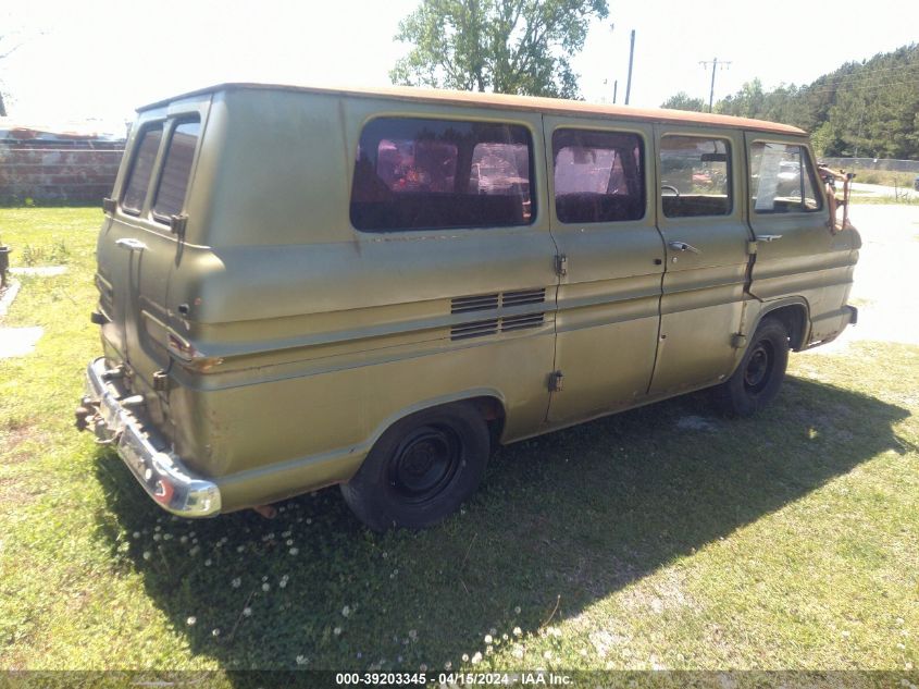 1R126S109415      | 1961 CHEVROLET VAN