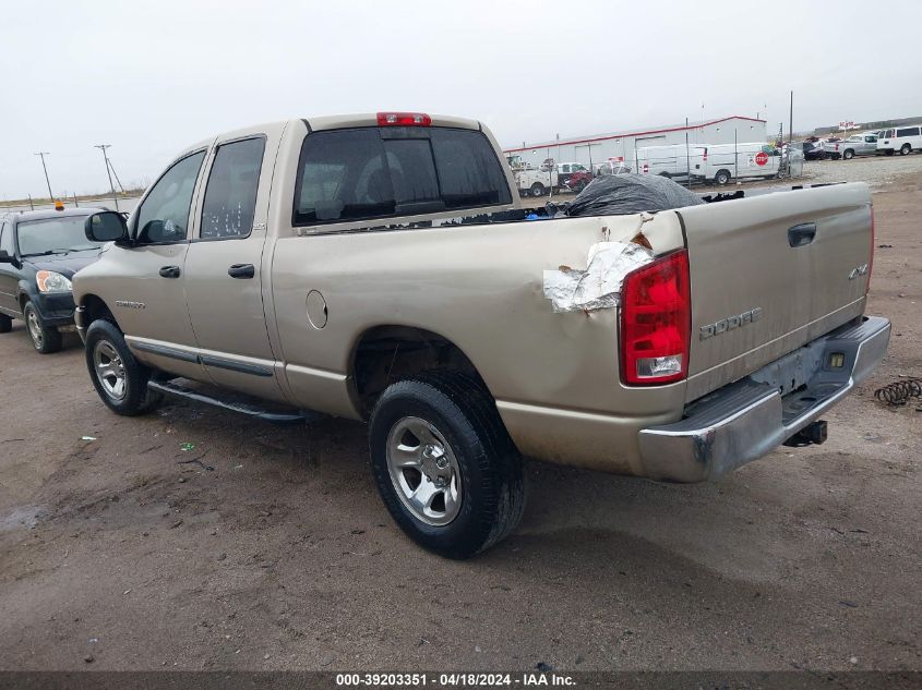 2002 Dodge Ram 1500 St VIN: 3D7HU18N52G169349 Lot: 39203351