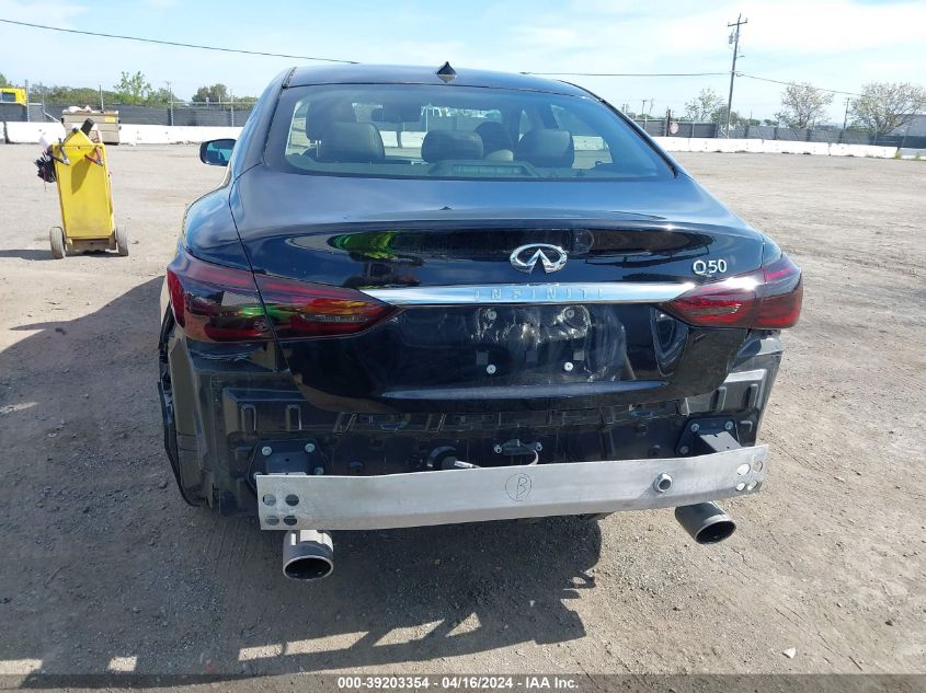 2018 Infiniti Q50 2.0T Pure VIN: JN1CV7AP2JM240215 Lot: 39203354