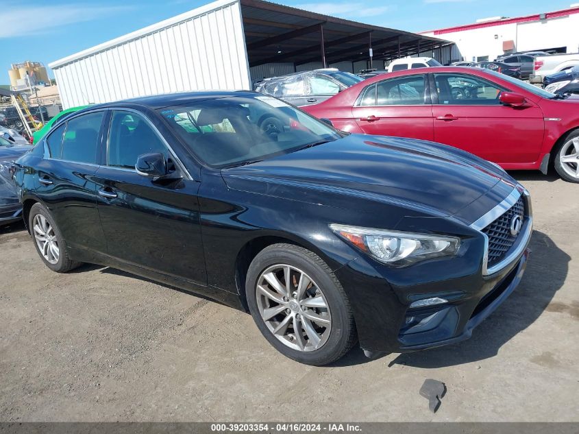 2018 Infiniti Q50 2.0T Pure VIN: JN1CV7AP2JM240215 Lot: 39203354