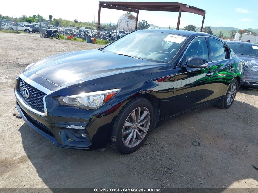 2018 Infiniti Q50 2.0T Pure VIN: JN1CV7AP2JM240215 Lot: 39203354