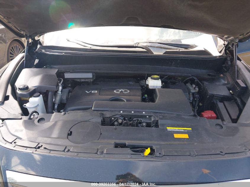 2018 Infiniti Qx60 VIN: 5N1DL0MM4JC527623 Lot: 39203356