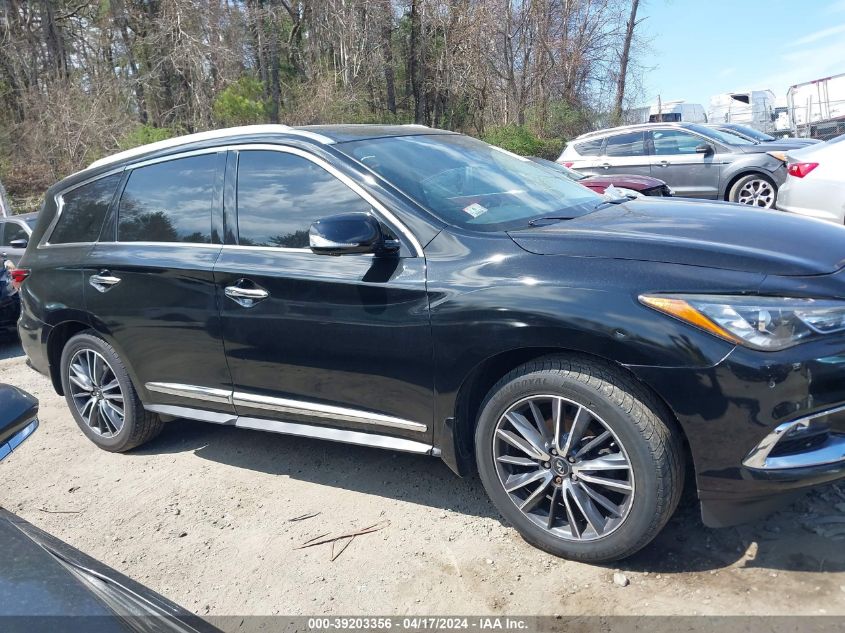 2018 Infiniti Qx60 VIN: 5N1DL0MM4JC527623 Lot: 39203356