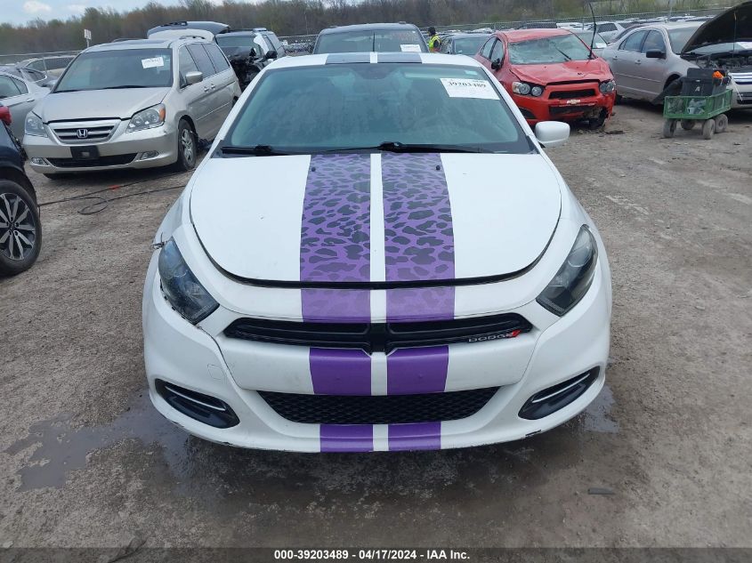 2015 Dodge Dart Sxt VIN: 1C3CDFBB0FD302378 Lot: 39203489