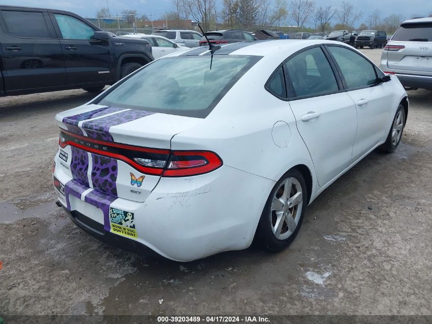 2015 Dodge Dart Sxt VIN: 1C3CDFBB0FD302378 Lot: 39203489