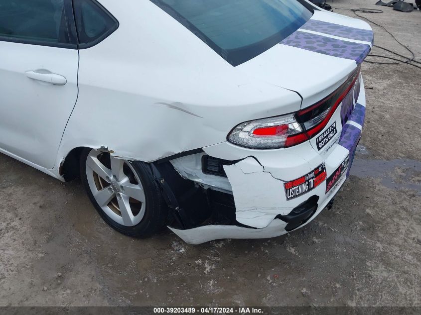 2015 Dodge Dart Sxt VIN: 1C3CDFBB0FD302378 Lot: 39203489