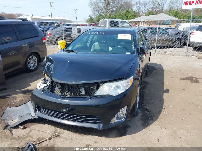 2014 TOYOTA CAMRY XLE - 4T4BF1FK2ER372754