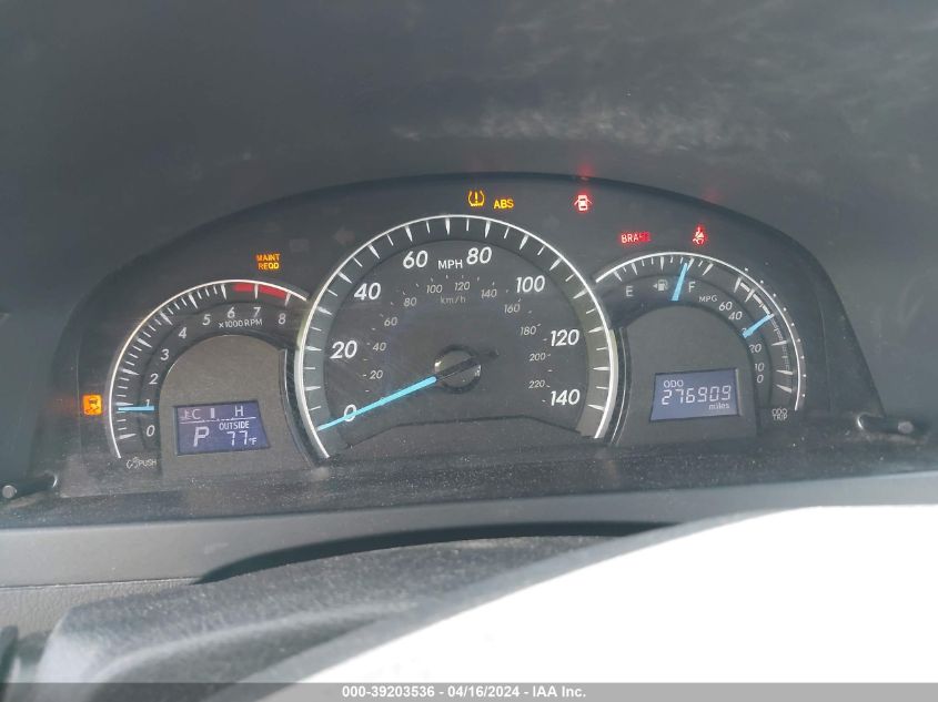 2014 TOYOTA CAMRY XLE - 4T4BF1FK2ER372754