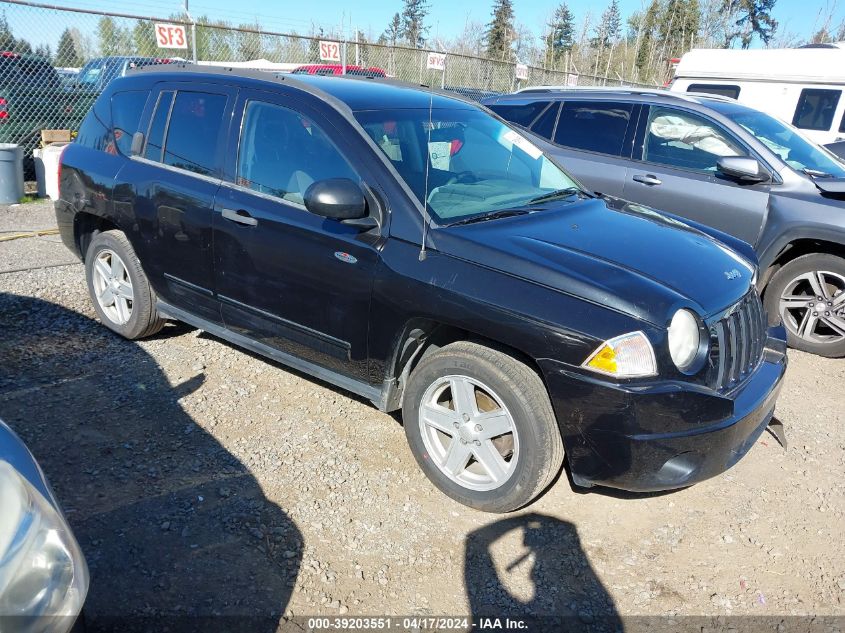 2008 Jeep Compass Sport/North VIN: 1J8FT47018D654534 Lot: 39203551