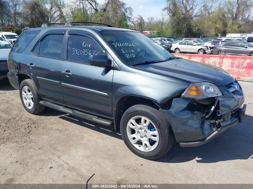 2006 Acura Mdx VIN: 2HNYD18996H514668 Lot: 39203562