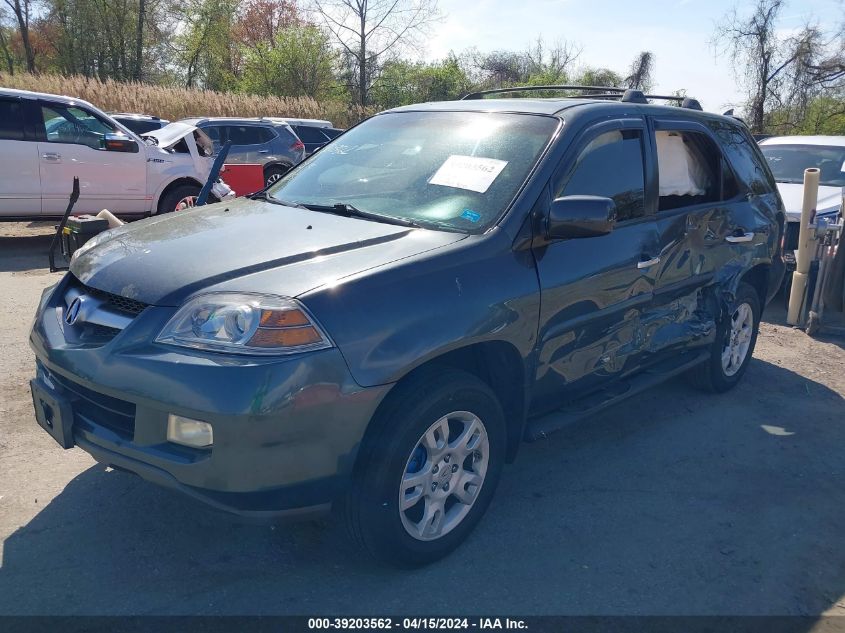 2006 Acura Mdx VIN: 2HNYD18996H514668 Lot: 39203562