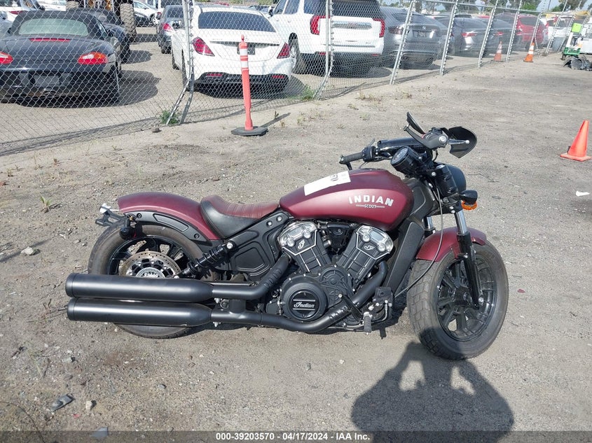 VIN 56KMTA005M3167354 2021 INDIAN MOTORCYCLE CO. SCOUT BOBBER ABS