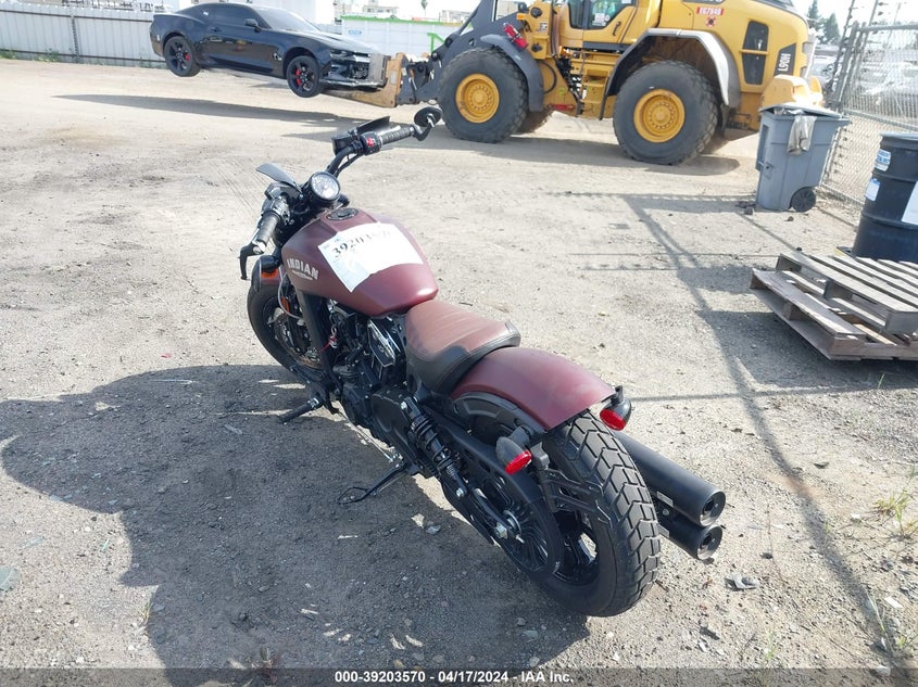 VIN 56KMTA005M3167354 2021 INDIAN MOTORCYCLE CO. SCOUT BOBBER ABS