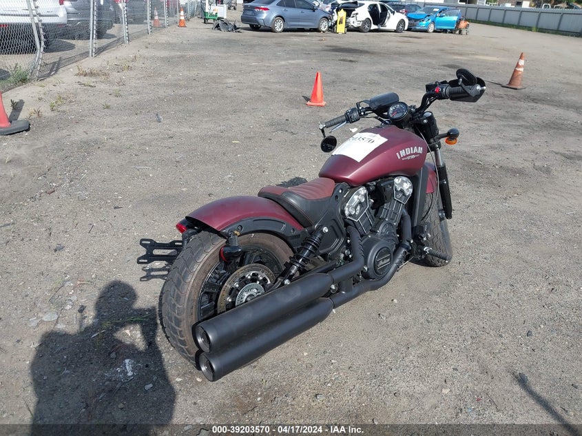 VIN 56KMTA005M3167354 2021 INDIAN MOTORCYCLE CO. SCOUT BOBBER ABS