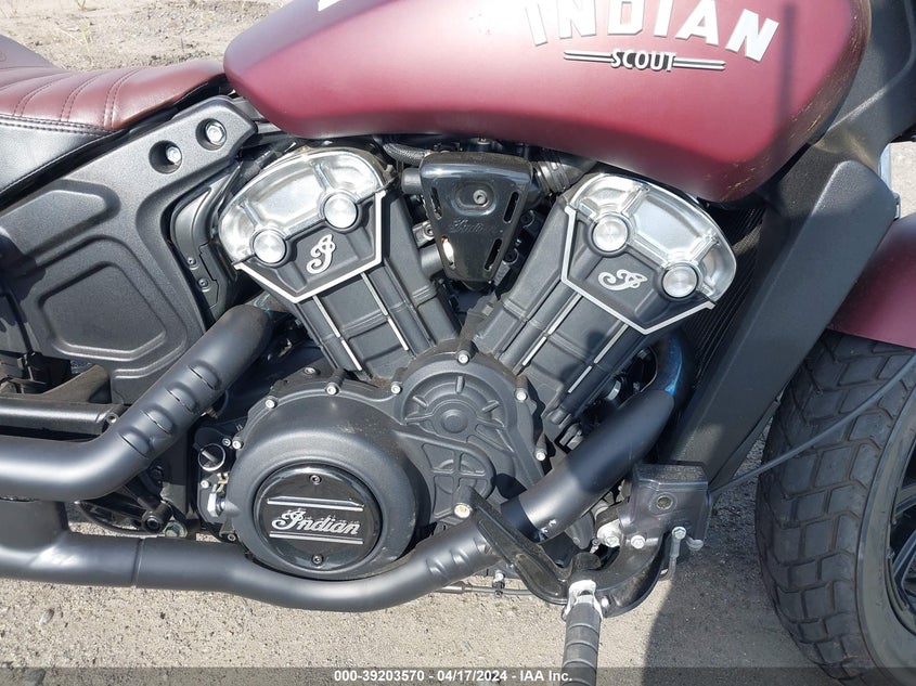 VIN 56KMTA005M3167354 2021 INDIAN MOTORCYCLE CO. SCOUT BOBBER ABS