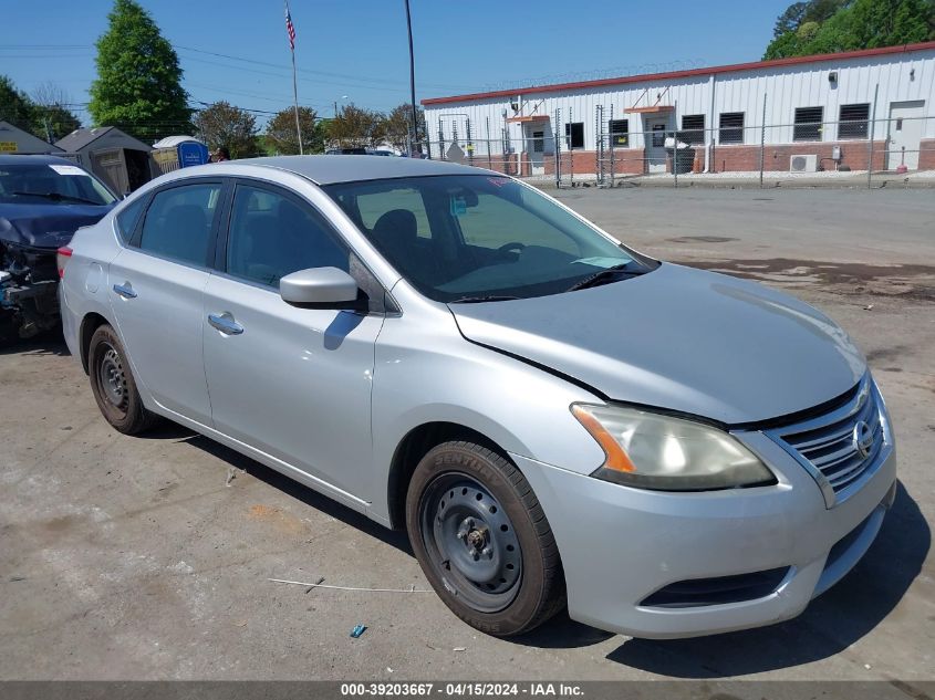 3N1AB7APXEY226677 | 2014 NISSAN SENTRA