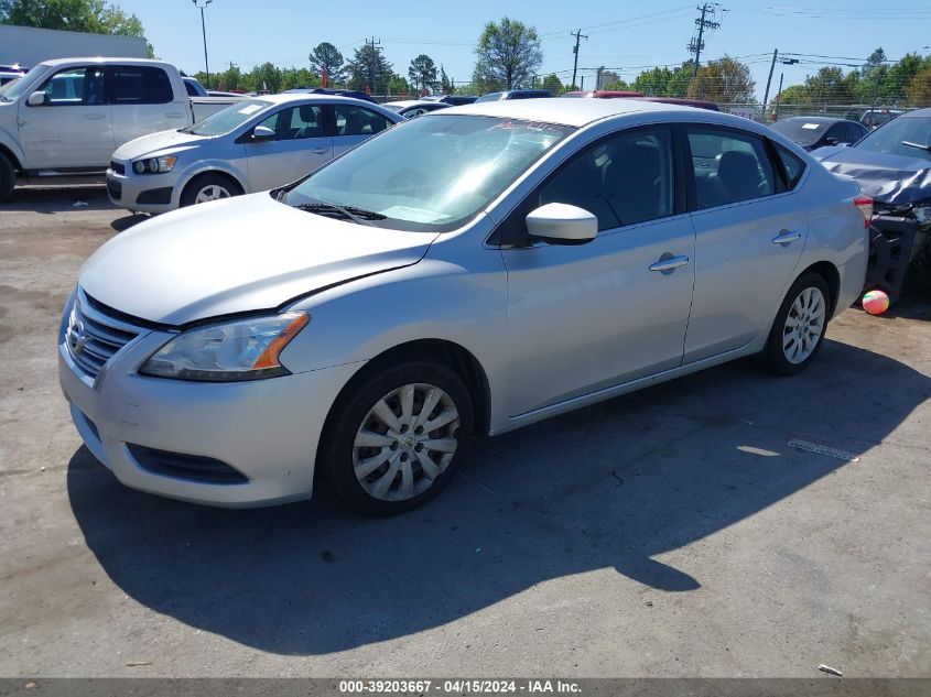 3N1AB7APXEY226677 | 2014 NISSAN SENTRA