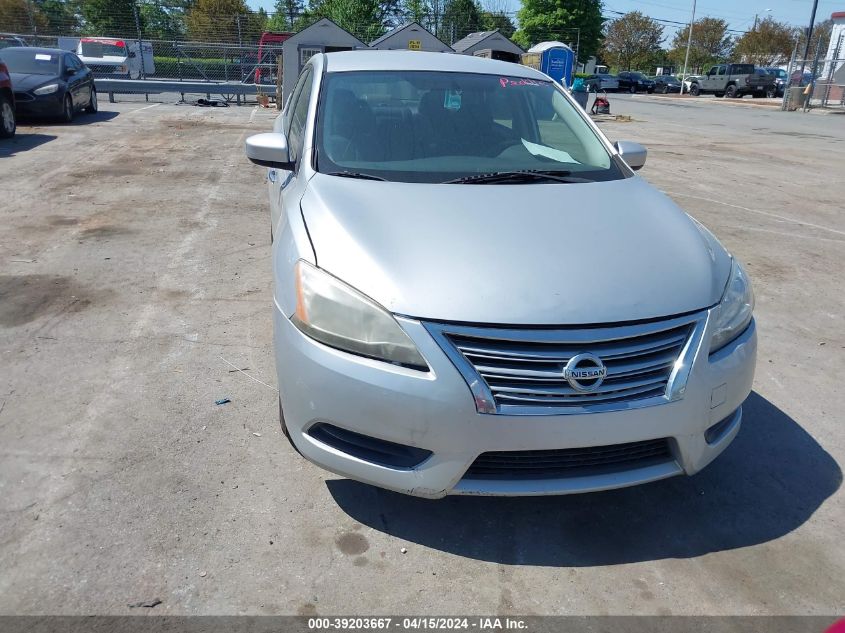 3N1AB7APXEY226677 | 2014 NISSAN SENTRA