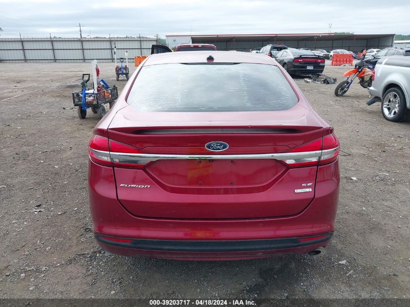 2017 Ford Fusion Se VIN: 3FA6P0HD1HR322032 Lot: 40805389