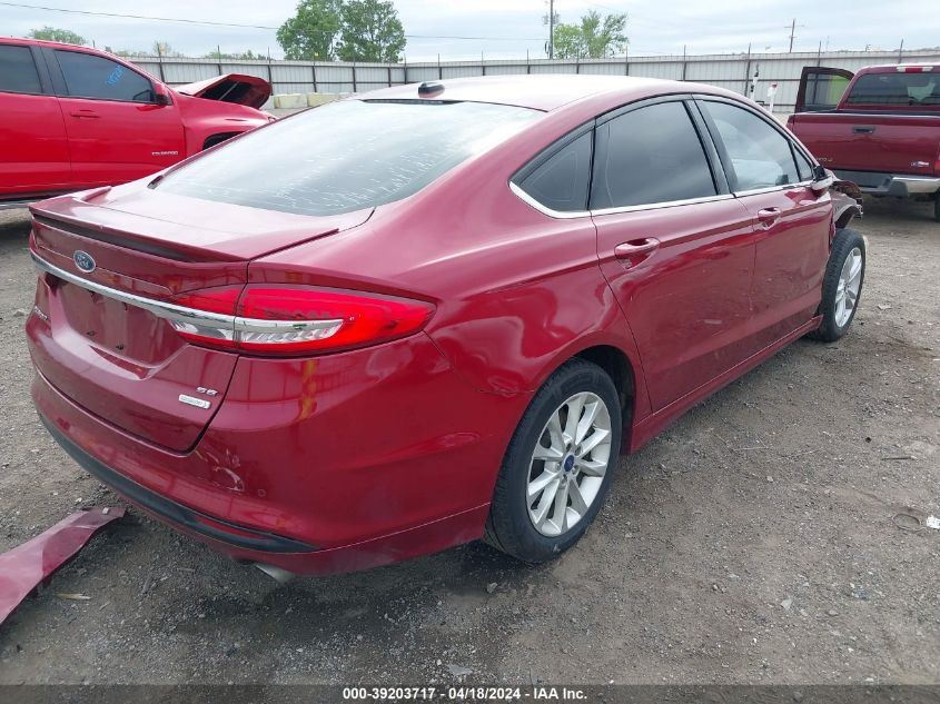 2017 Ford Fusion Se VIN: 3FA6P0HD1HR322032 Lot: 40805389