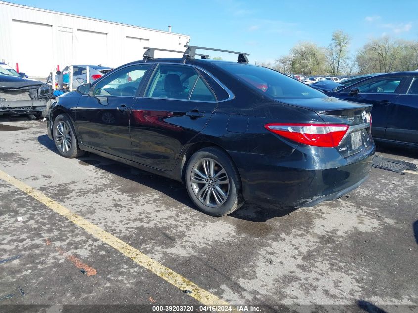 2015 Toyota Camry Se VIN: 4T1BF1FK5FU884889 Lot: 39203720