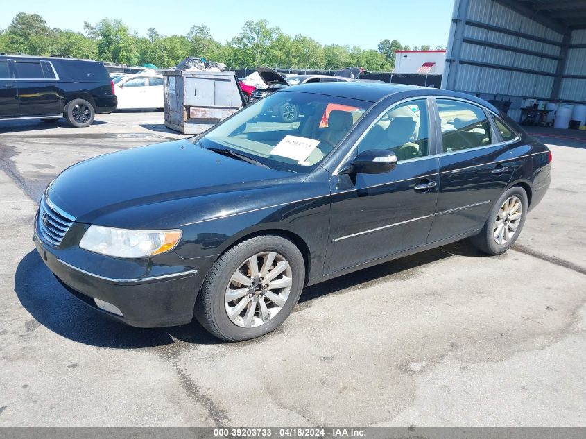 2010 Hyundai Azera Limited VIN: KMHFC4DF5AA459183 Lot: 39203733