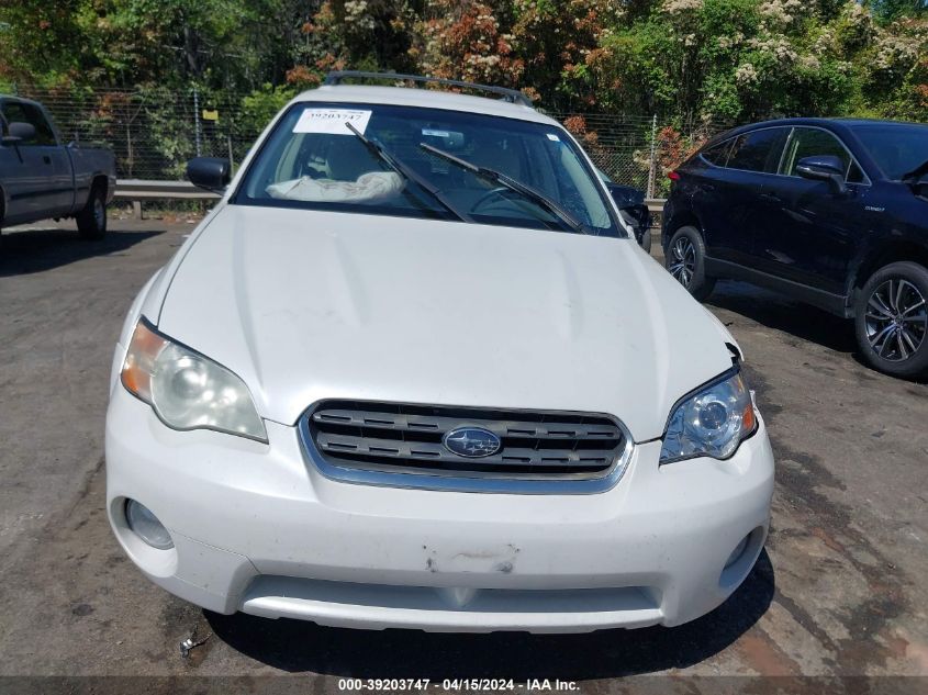 2007 Subaru Outback 2.5I VIN: 4S4BP61C177335619 Lot: 39203747