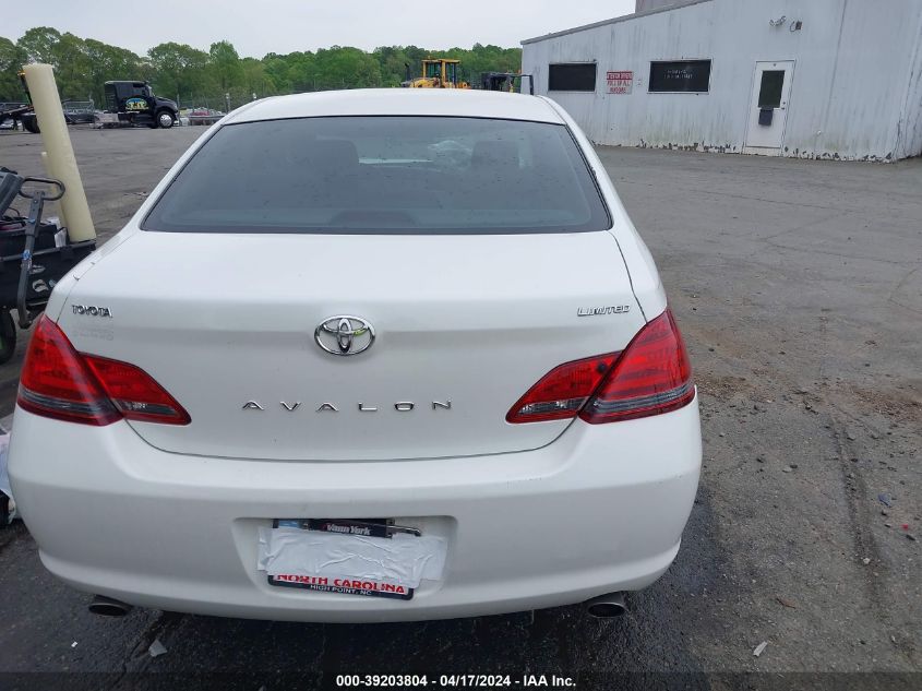 2008 Toyota Avalon Limited VIN: 4T1BK36BX8U307270 Lot: 39203804