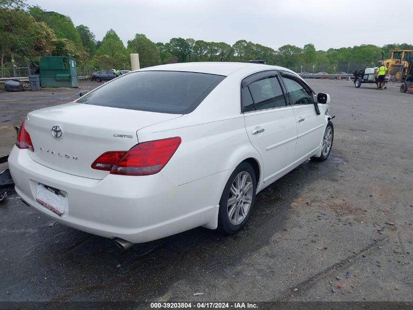 2008 Toyota Avalon Limited VIN: 4T1BK36BX8U307270 Lot: 39203804