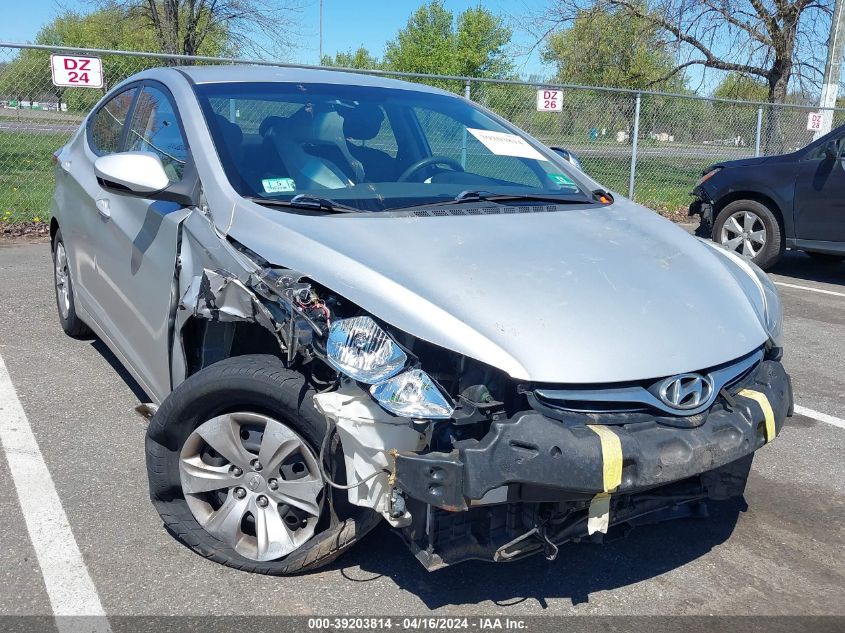 5NPDH4AE0GH765444 | 2016 HYUNDAI ELANTRA