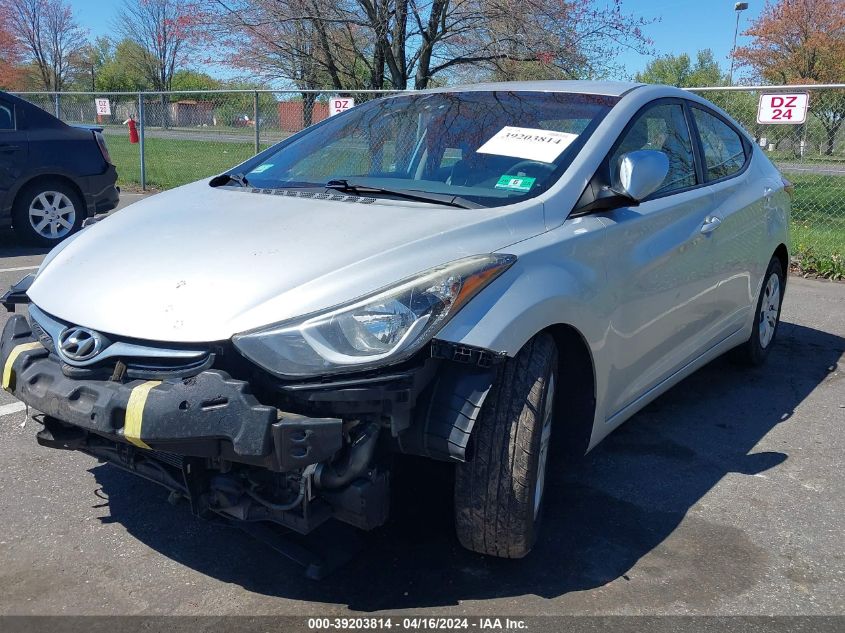 5NPDH4AE0GH765444 | 2016 HYUNDAI ELANTRA