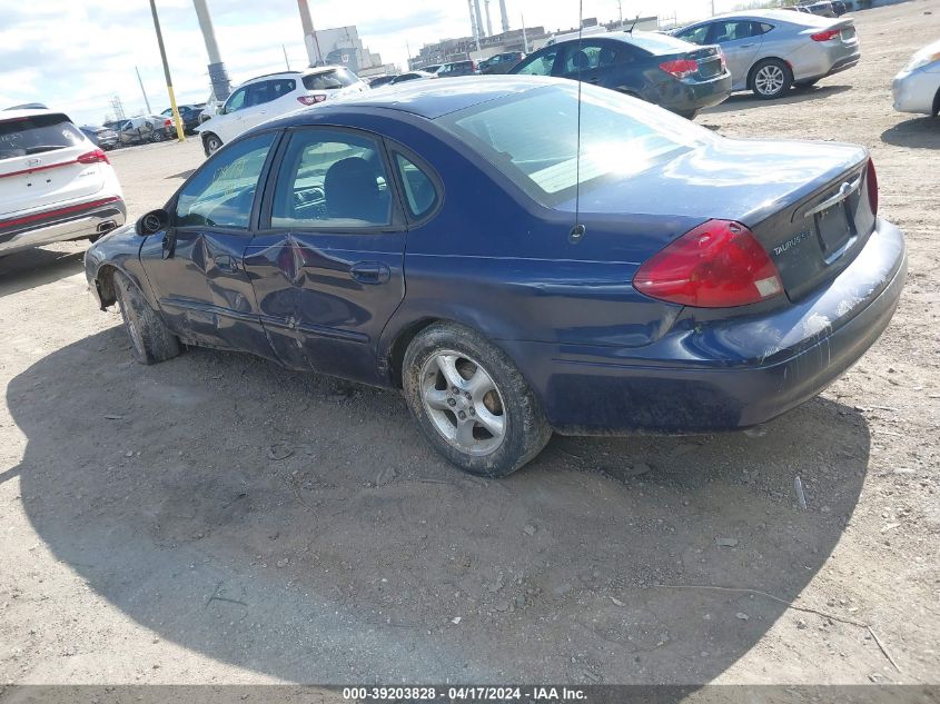 2001 Ford Taurus Ses VIN: 1FAHP55U31G274654 Lot: 39203828