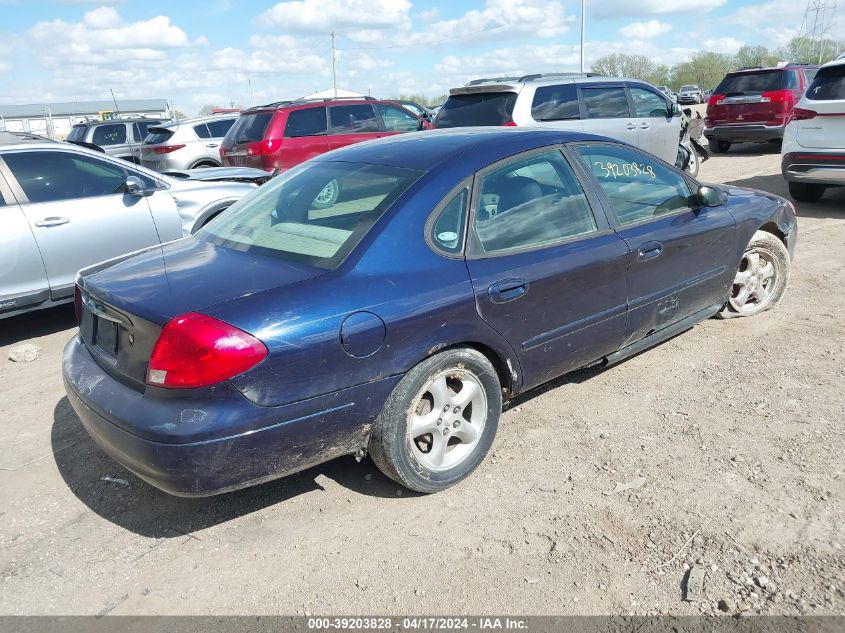 2001 Ford Taurus Ses VIN: 1FAHP55U31G274654 Lot: 39203828