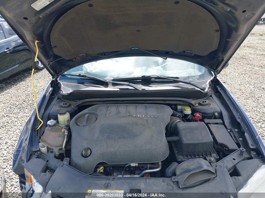 2013 DODGE AVENGER SXT - 1C3CDZCG6DN549018