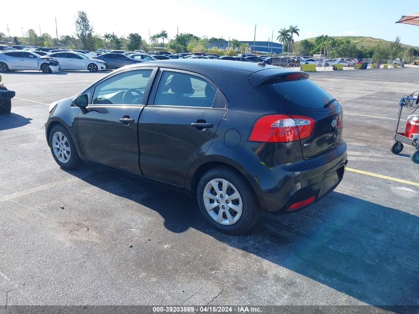 KNADN5A34C6091703 | 2012 KIA RIO5