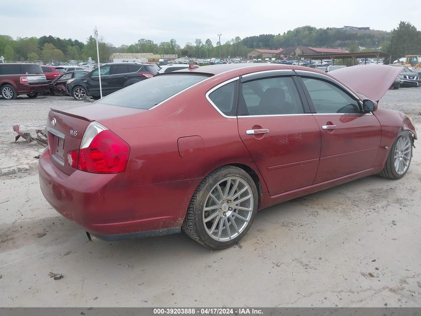 2006 Infiniti M45 Sport VIN: JNKBY01E56M201887 Lot: 39203888