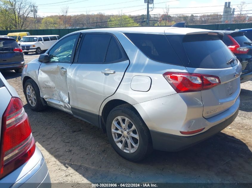 2020 Chevrolet Equinox Fwd Ls VIN: 3GNAXHEV9LS665499 Lot: 39203906