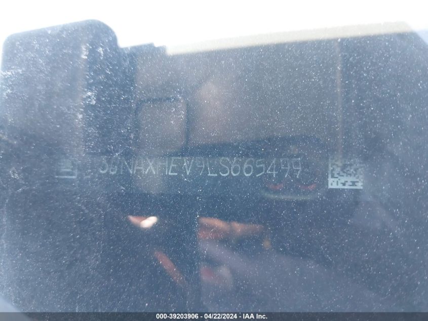 2020 Chevrolet Equinox Fwd Ls VIN: 3GNAXHEV9LS665499 Lot: 39203906