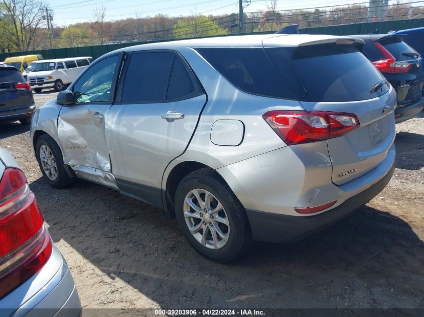 2020 Chevrolet Equinox Fwd Ls VIN: 3GNAXHEV9LS665499 Lot: 39203906