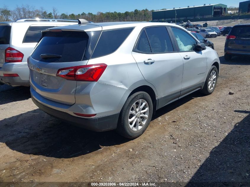 2020 Chevrolet Equinox Fwd Ls VIN: 3GNAXHEV9LS665499 Lot: 39203906