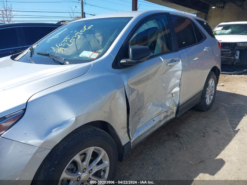 2020 Chevrolet Equinox Fwd Ls VIN: 3GNAXHEV9LS665499 Lot: 39203906