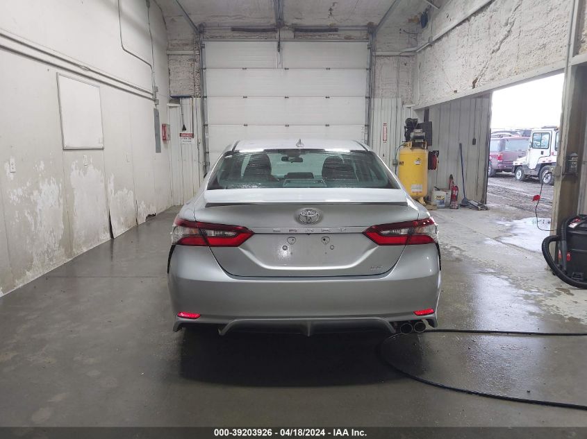 2021 Toyota Camry Se VIN: 4T1G11AK9MU553550 Lot: 39203926
