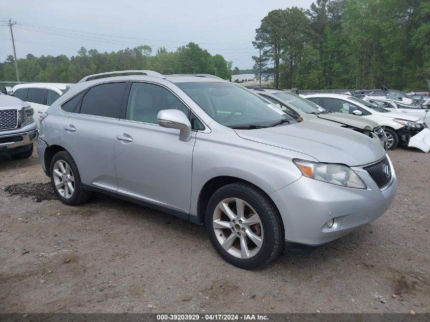 2010 Lexus Rx 350 VIN: 2T2ZK1BA5AC013181 Lot: 39203929