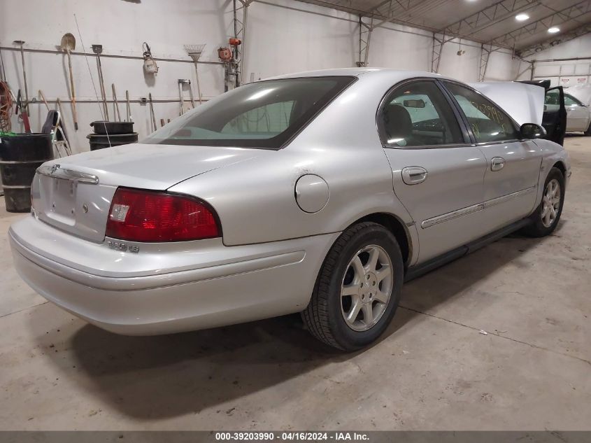 2001 Mercury Sable Ls Premium VIN: 1MEFM55S61A632419 Lot: 39203990