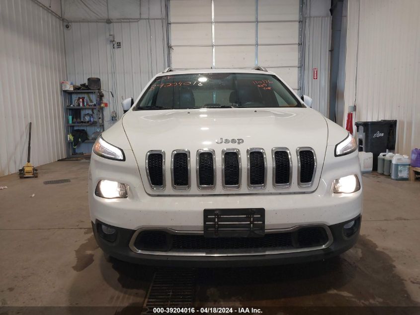 2016 Jeep Cherokee Limited VIN: 1C4PJMDS2GW169863 Lot: 39204016