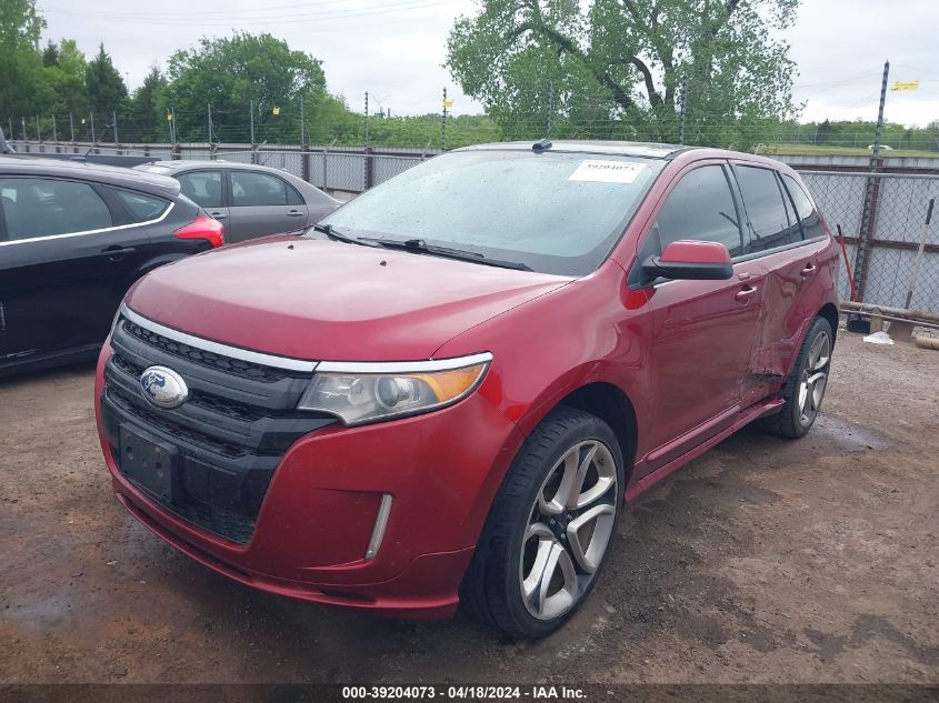 2FMDK3AK0DBA90506 2013 Ford Edge Sport