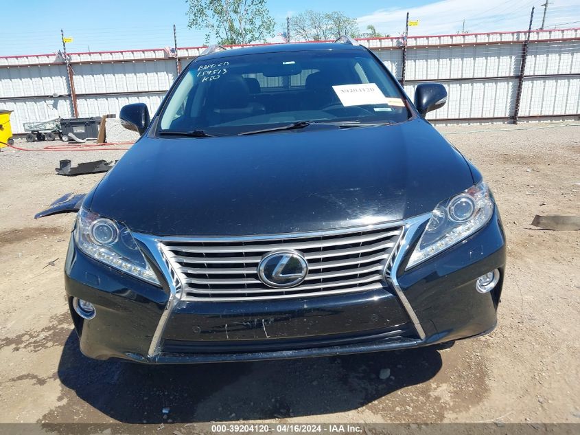 2015 Lexus Rx 350 VIN: JTJBK1BA9F2481200 Lot: 39204120