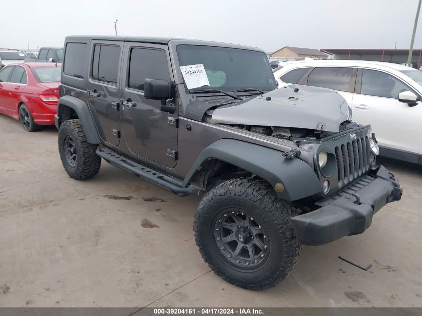 2014 Jeep Wrangler Unlimited Sport VIN: 1C4BJWDG9EL261214 Lot: 39204161