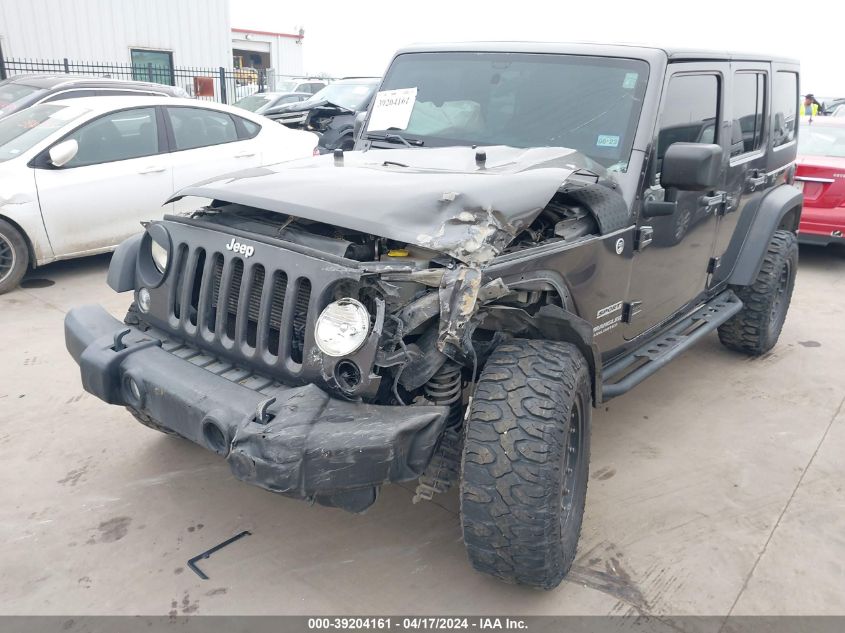 2014 Jeep Wrangler Unlimited Sport VIN: 1C4BJWDG9EL261214 Lot: 39204161